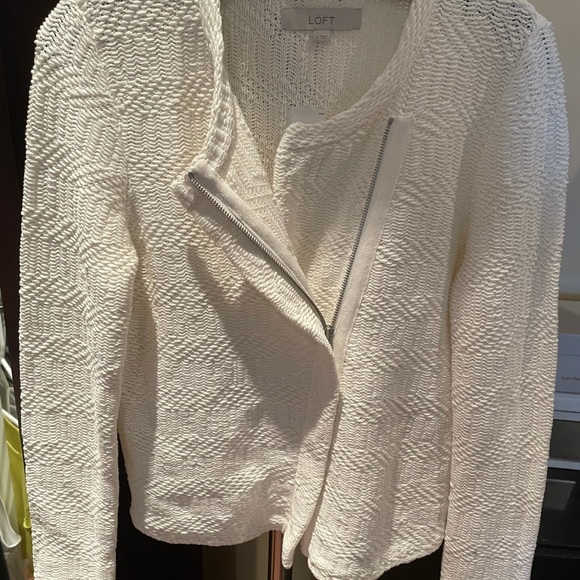 Loft Zip up Sweater - Picture 4 of 6